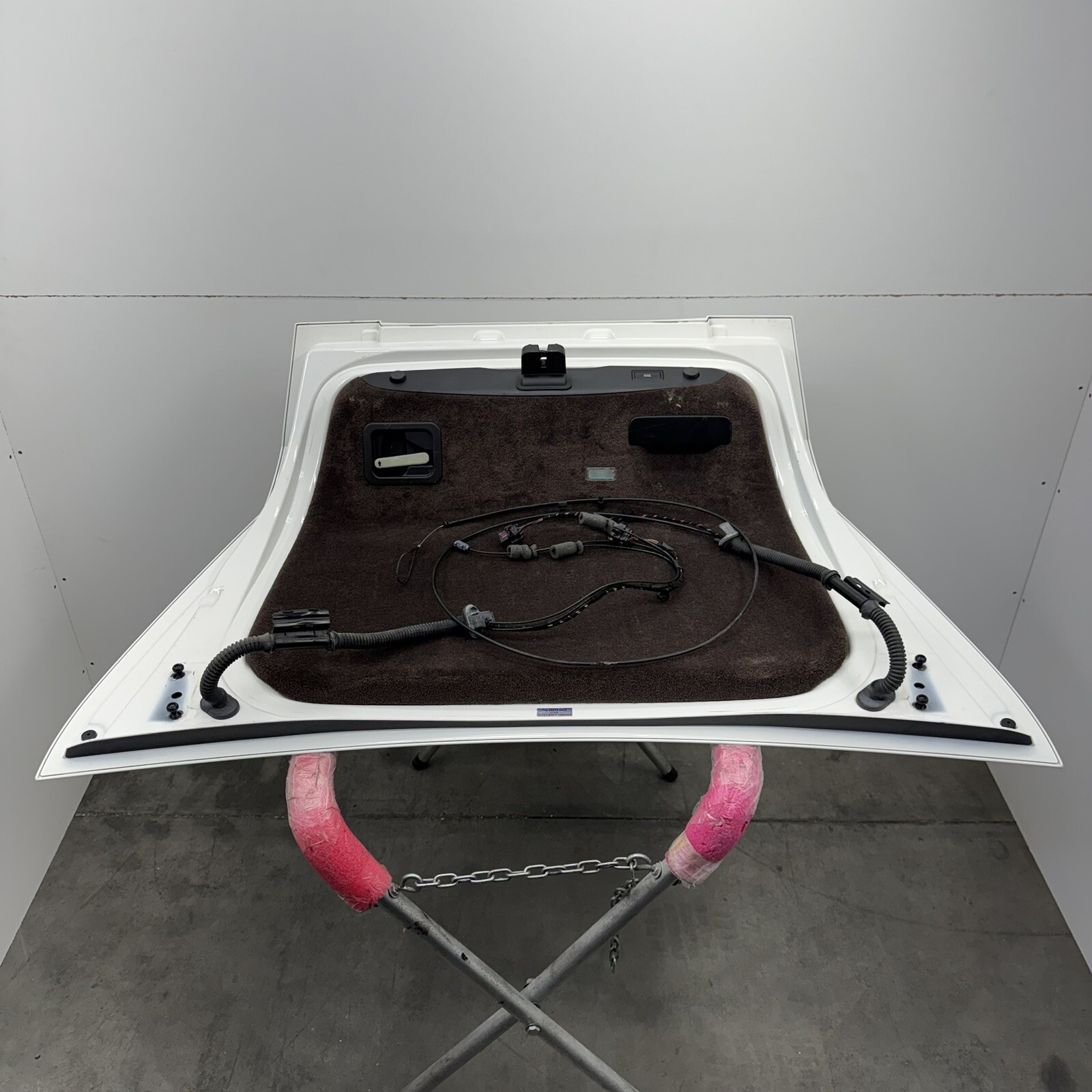 14-18 Bentley Flying Spur Trunk Lid Rear Deck Complete Glacier White OEM