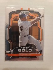 2023 Prizm Baseball Pot of Gold Insert Willie Mays #PG13 San Francisco Giants
