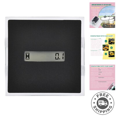 Durable 3-Pin Hour Meter for Cub Cadet Ultima ZT1 & More - Reliable Performance