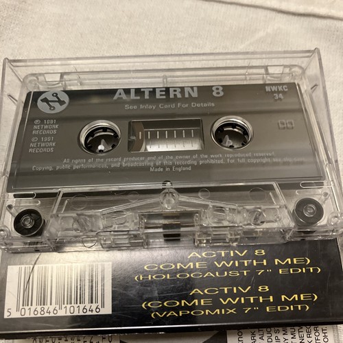 Altern 8 - Activ 8 (Come With Me) - Cassette Single - NWKC34 - Picture 8 of 8