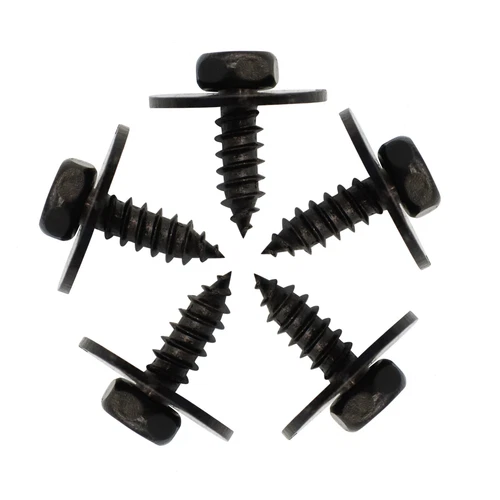 For Ford Metal Car Screw Body Fender Bumper Retainer U Nut Clips Gasket Fastener - Picture 20 of 22