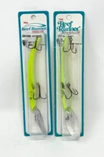 * THE REEF RUNNER * DEEP DIVER ' 800 SERIES ' #16 EMERALD SHINE ' LOT OF 2 '