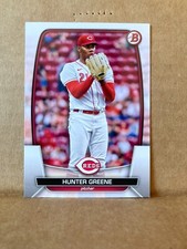 Hunter Greene 2023 Bowman Veteran Base Paper Lot Of 93 Reds