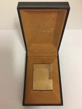 St.Dupont Gold Plated 20u Lighter in Box
