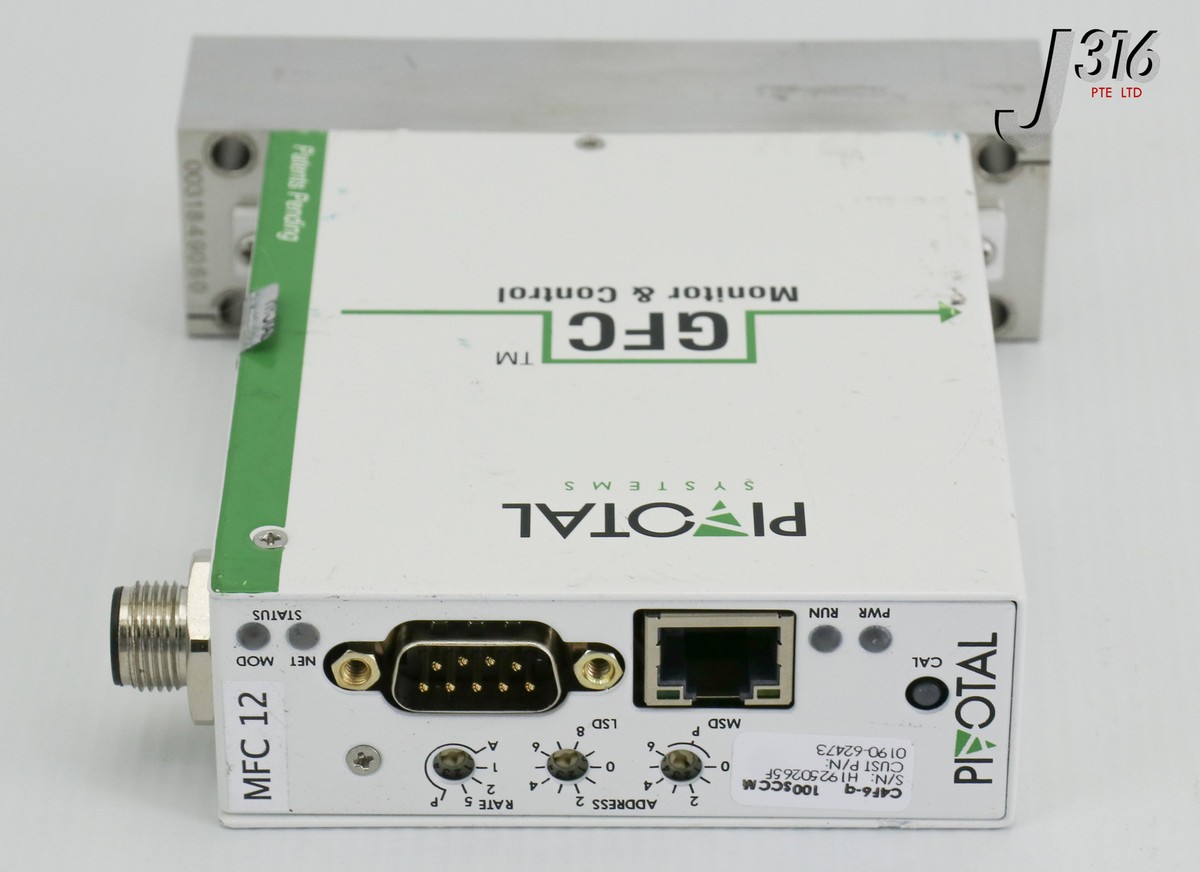 6561 PIVOTAL SYSTEMS GAS FLOW CONTROLLER, AMAT PN: 0190-62473 32
