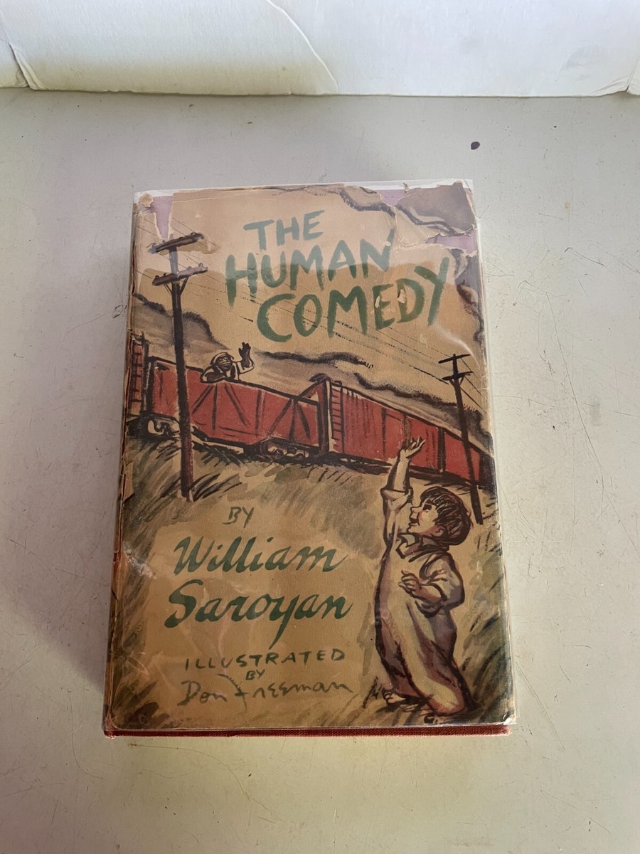 Vintage The Human Comedy Hardcover Book by William Saroyan