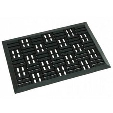 Fu&szlig;matte Gummimatte 40x60  Schmutzfangmatte T&uuml;rmatte Gummi Fu&szlig;abtreter Au&szlig;en