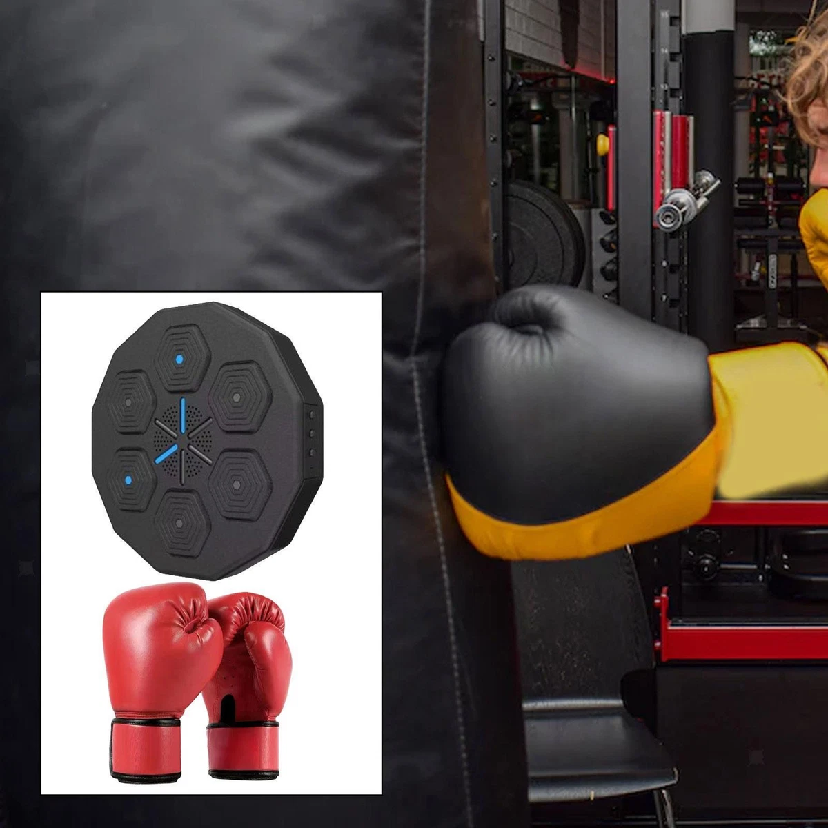 Music Boxing Machine Punching Bag Martial Arts Musical eBay