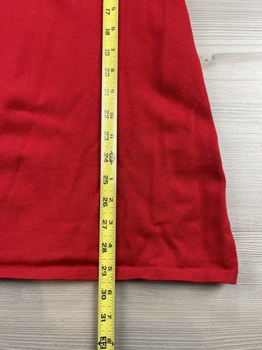 Belldini Women's 3/4 Sleeve Red Top Christmas Season Size XL - Picture 7 of 8