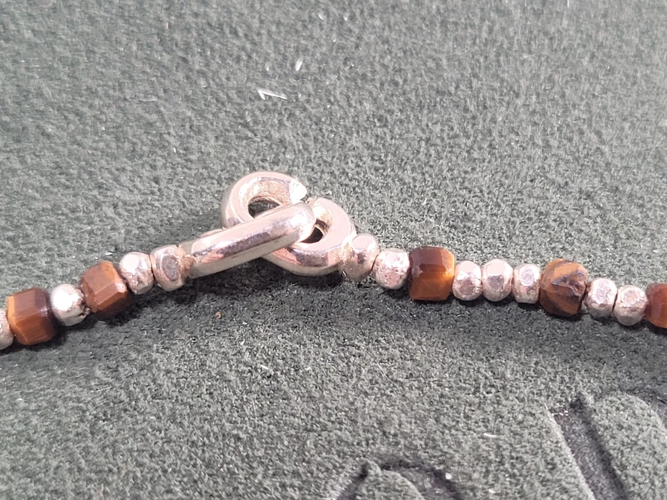 Pulsera M Cohen By Maor Multicolor Cuentas - Plata de Ley .925 8" Para Hombre Foto 3 de 4