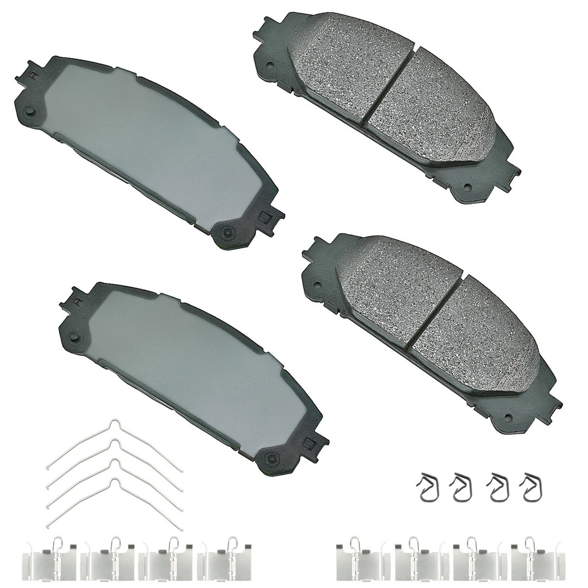 Akebono Brake Pads Front Lexus NX200T 15-17 NX300H Akebono Brake Pads Front Lexus NX200T 15-17 NX300H