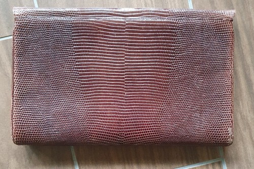 AR Alfred Roth West Germany alte Handtasche Damentasche Tasche Python Leder - Bild 12 von 14