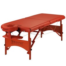Master Massage 71cm Fairlane™ Mobile Klappbar Massageliege Paket aus Holz Zimt