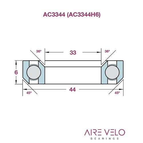 CANYON CF SLX STEUERSATZ LAGER ENDURANCE ULTIMATE AEROAD AC3344 AC3544 IS44/IS44 - Bild 12 von 13