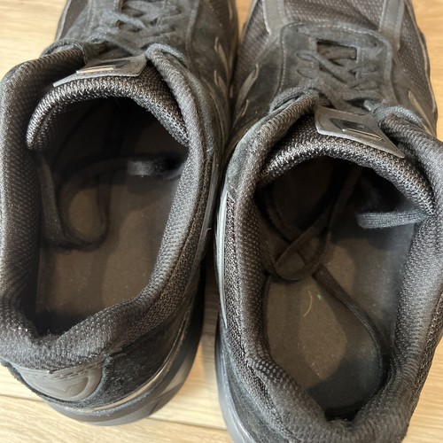 Size 14 WIDE 2E Men's New Balance 990 V5 Sneakers M990BB5 Triple Black USA MADE - Picture 7 of 10