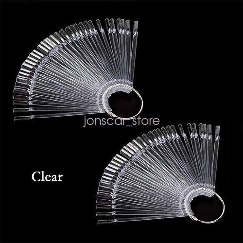 Muestras de uñas 100 piezas palos suministros de arte en uñas para exhibición de esmalte de arte en uñas hágalo usted mismo - Imagen 3 de 12