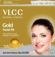 VLCC Natural Sciences Gold Facial Kit for Luminous and Radiant Complexion 60g