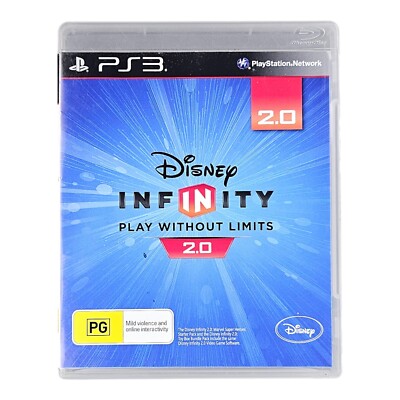 PS3 Game - Disney Infinity 2.0 - PAL - Playstation 3- Manual Included