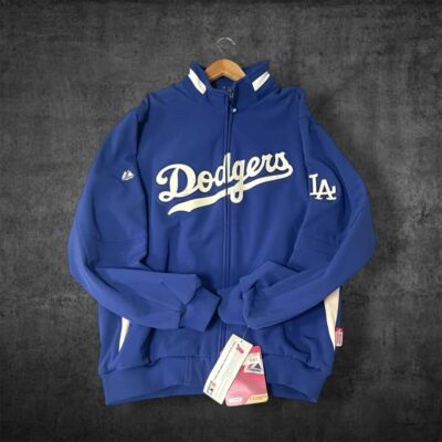 Majestic Los Angeles Dodgers Stadium Jacket Blue Size 2XL | eBay Majestic Los Angeles Dodgers Stadium Jacket Blue Size 2XL | eBay