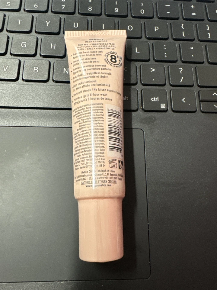 NYX Bare With Me Tinted Skin Veil Non-Comedogenic 0.91 fl oz DEEP ESPRESSOSealed - Image 2 of 2