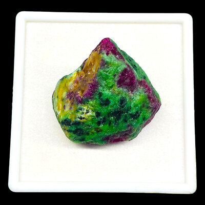 503.1 Cts Unheated Natural Ruby Ziosite Raw Rough 52x49mm Stunning