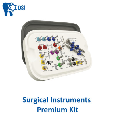 Dental Implant Abutment Universal DSI Surgical Instruments Premium Kit
