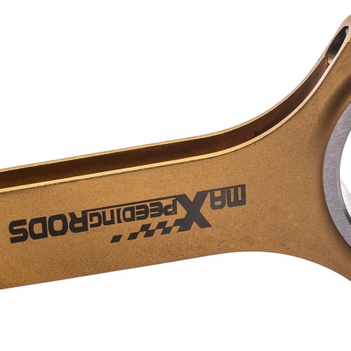 Titanized H-Beam Connecting Rods For Suzuki Swift GTI 1300 G13B ARP2000 4.724" - Picture 12 of 12
