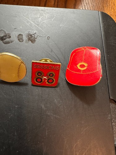 Vintage Ohio Pinback Bonanza - Chill Vibes Only!