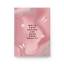 Personalized Hardcover Journal Big Dream Motivation Diary for Daily Inspiration