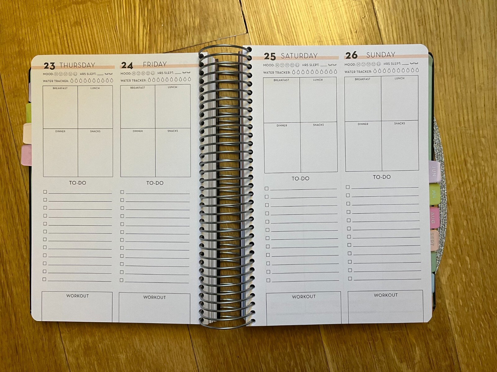 2024 Fit Planner Popflex by Blogilates (used) eBay