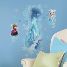 Frozen Palace Anna  Elsa Wall Decal, Disney Appliques Stickers