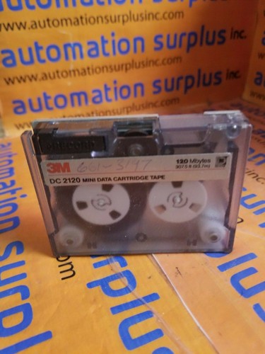 3M DC2120 MINI DATA CARTRIDGE TAPE 120MB QUANTITY!! - 第 2/2 張圖片