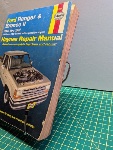 Haynes Repair Manual Ford Ranger & Bronco II 1983-1992 2WD and 4WD 36070 - Picture 6 of 11