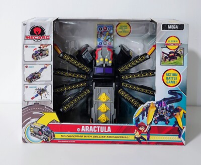 Mecard Mega Aractula Action Battle Game Toy - New Sealed