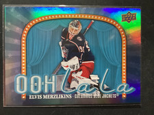 2024-25 Upper Deck  - Ooh La La Elvis Merzlikins #OLL-2 - NY Rangers