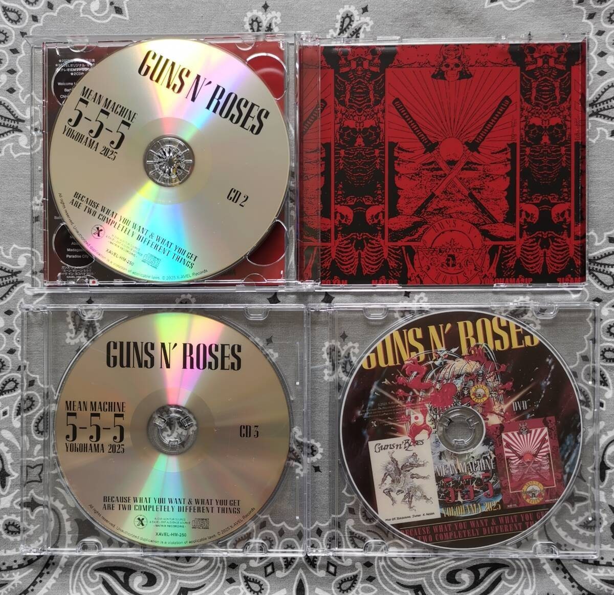 GUNS N' ROSES / Mean Machine 5-5-5 -Live in Yokohama 2025 3CD+DVD