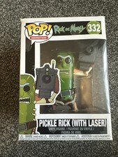 Funko Pop Rick And Morty Pickle Rick With Laser No.332