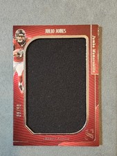 2025 Panini Silhouette Julio Jones Jumbo Memorabilia Patch /99 JM-JJS