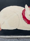Rare Japanese woodblock print of a cat by Takahshi Hiroaki - Shotei - AS IS — photo 4