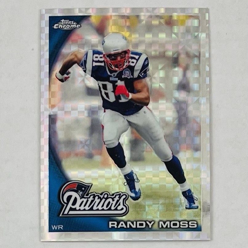 Randy Moss 2010 Topps Chrome Xfractor #C143 Vikings Patriots HOF