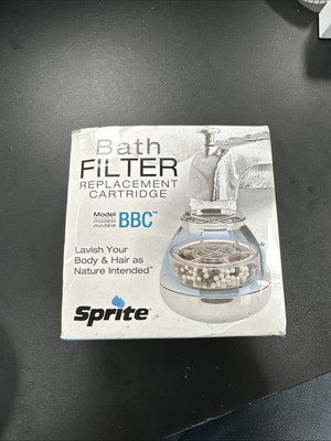 D-9. Sprite Showers Bath Ball Replacement Filter Cartridge Blue BBC
