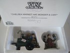 Department 56 Village Series W/ Box Chelsea Market Hat Monger & Cart — photo 1