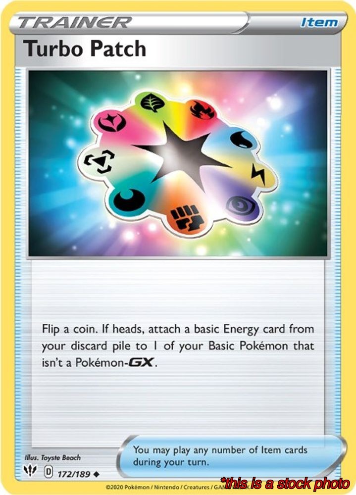 Turbo Patch [Pokemon SWSH03 - 172/189] Normal