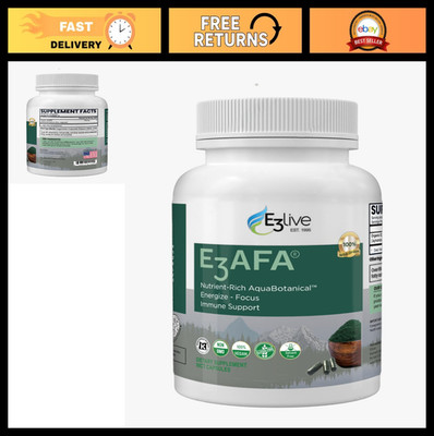 E3LIVE E3AFA 90ct Capsules - Organic Superfood, Boost Energy & Immunity Support