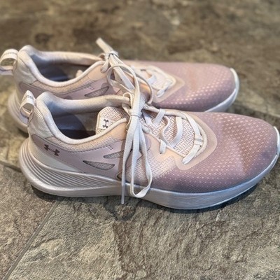 Under Armour Women's Charged Breathe Running Shoes Pink Size 8