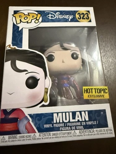 Funko Pop! Vinyl: Disney  Mulan - (Diamond Glitter) - Hot Topic (Exclusive) #323