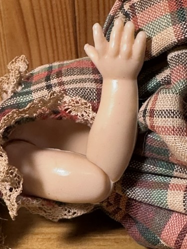 Vintage 1950’s Ginger Plastic Doll by Cosmopolitan Dolls 7.5” Orig Tagged Dress - Bild 10 von 22