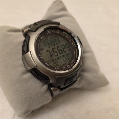 Men's SOLAR TITANIUM DIGITAL Watch CASIO ''Pathfinder'' (2471) PAG-50T Compass