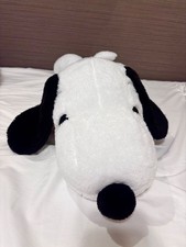 USJ Snoopy BIG Plush Toy Lying Down Red Collar Collectible