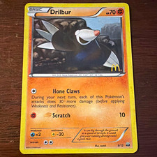 The Pokémon Company Drilbur 8/12 McDonald's 2012 Holo Promo Basic 70 HP English on eBay